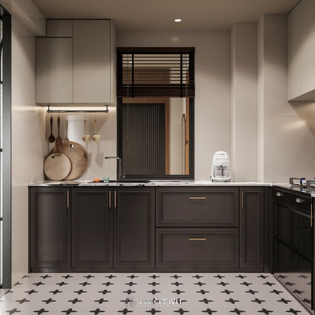 曼城日记 · 中古风三居室设计丨云端点墨设计-39