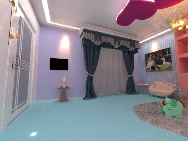 Baby Girl Room By 3dMax-8