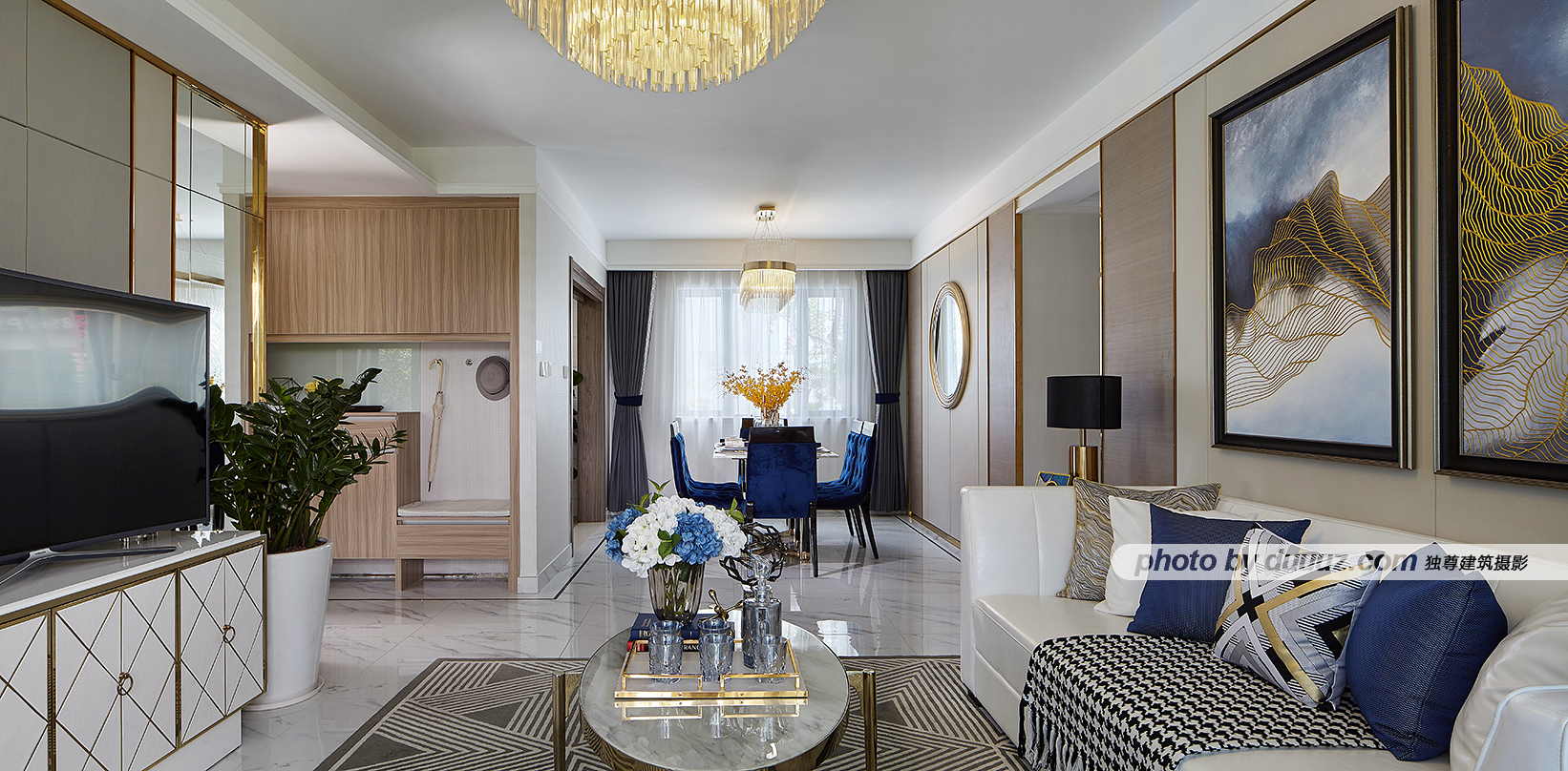 独尊建筑摄影：碧桂园从化御湖城洋房 | 样板间摄影-9