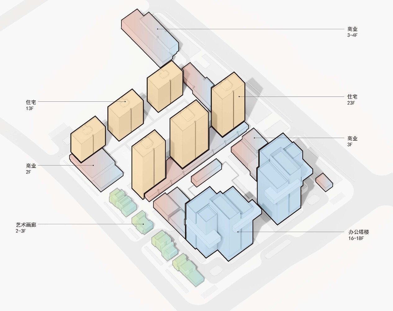 杭州 Winland Center丨中国杭州丨Arquitectonica,Farrells 等-28