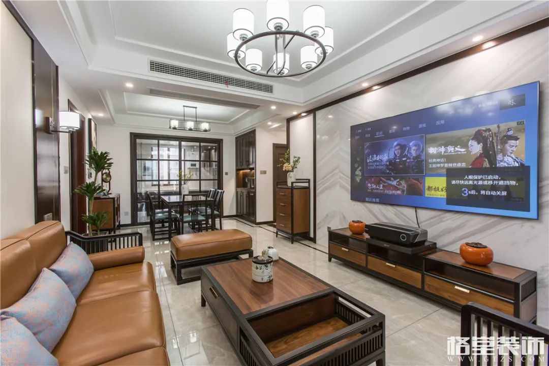 格堂设计|柿柿如意 | 新中式风格打造优雅宜居空间-9