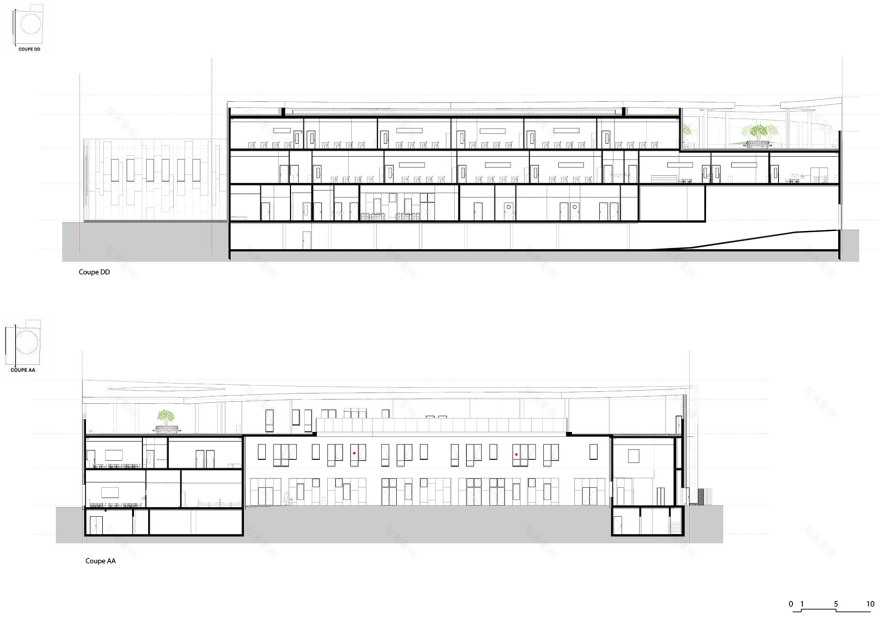 Geneviève de Gaulle Anthonioz 校园综合体丨Atelier Aconcept-63