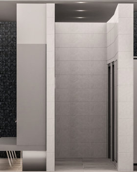 Modern jacuzzi toilet and lockers at Alalamine/Egypt