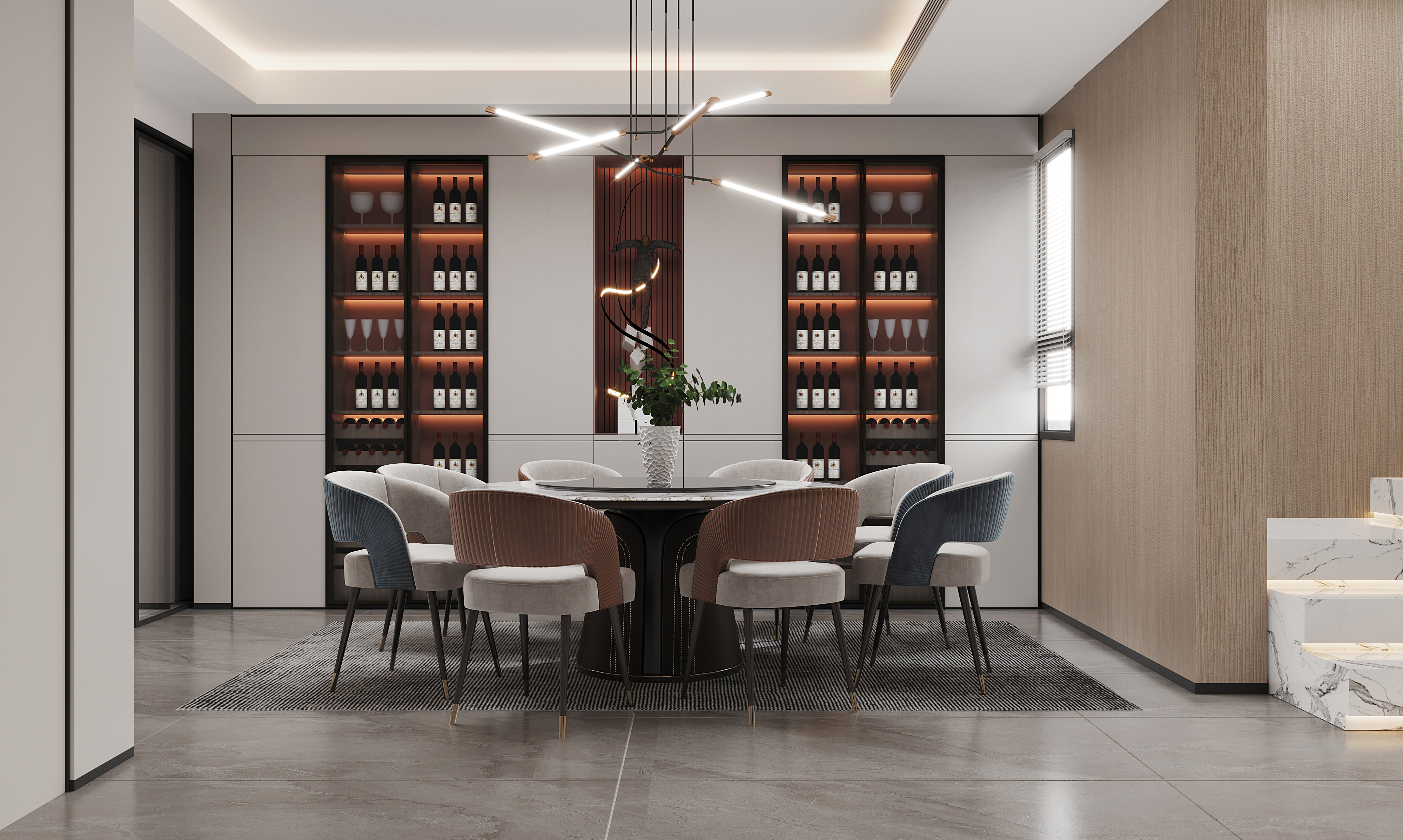 现代简约渲染丨中国郑州丨Dong-4