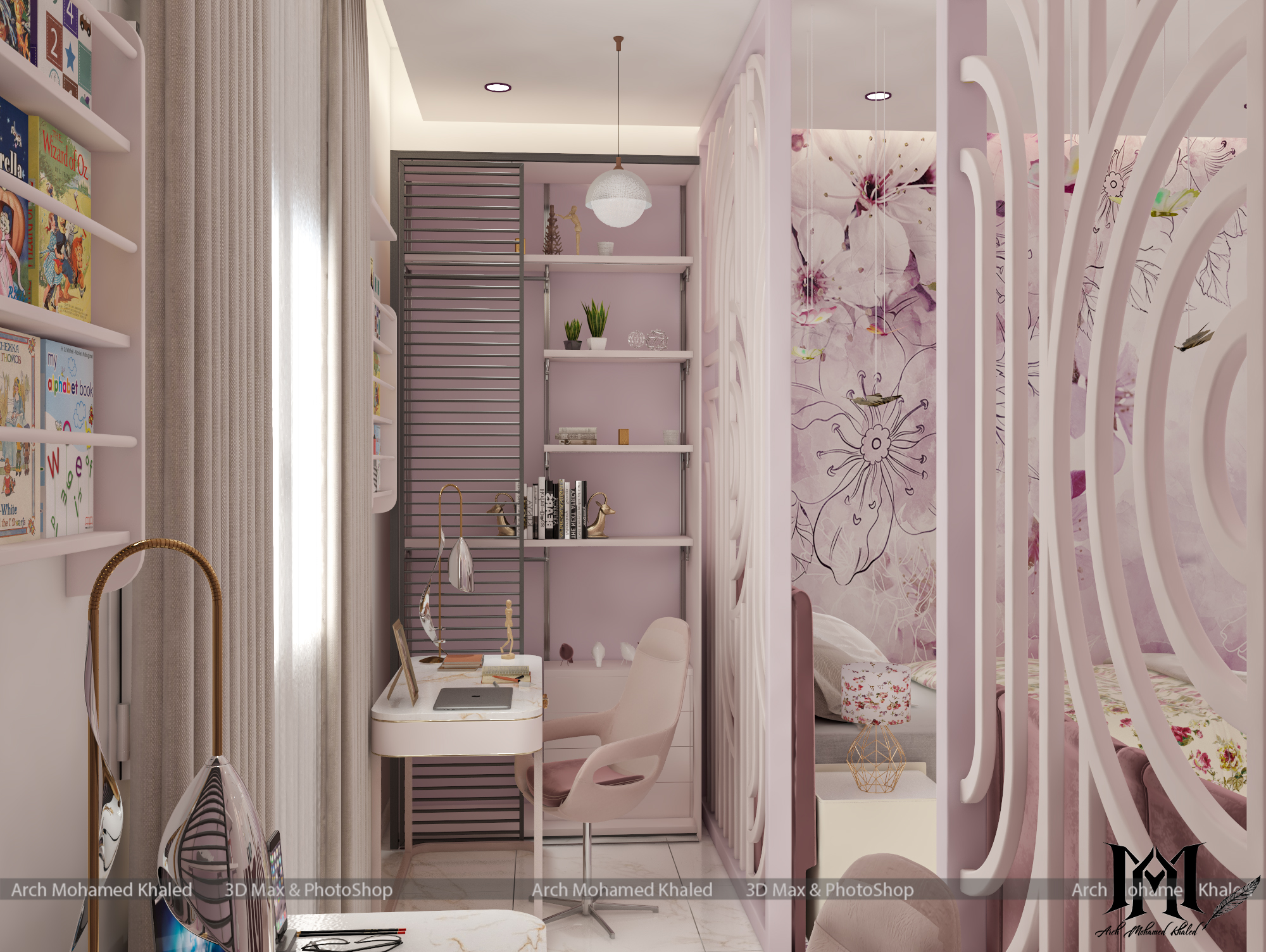 Girls Bedroom (Blossom)-2