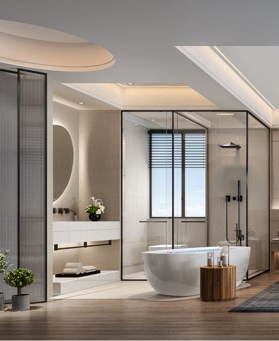 温州悦府“原舍”-- 极简禅意空间-22