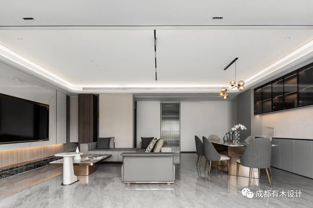 成都国宾雅集轻奢大平层丨中国成都丨有木设计-40