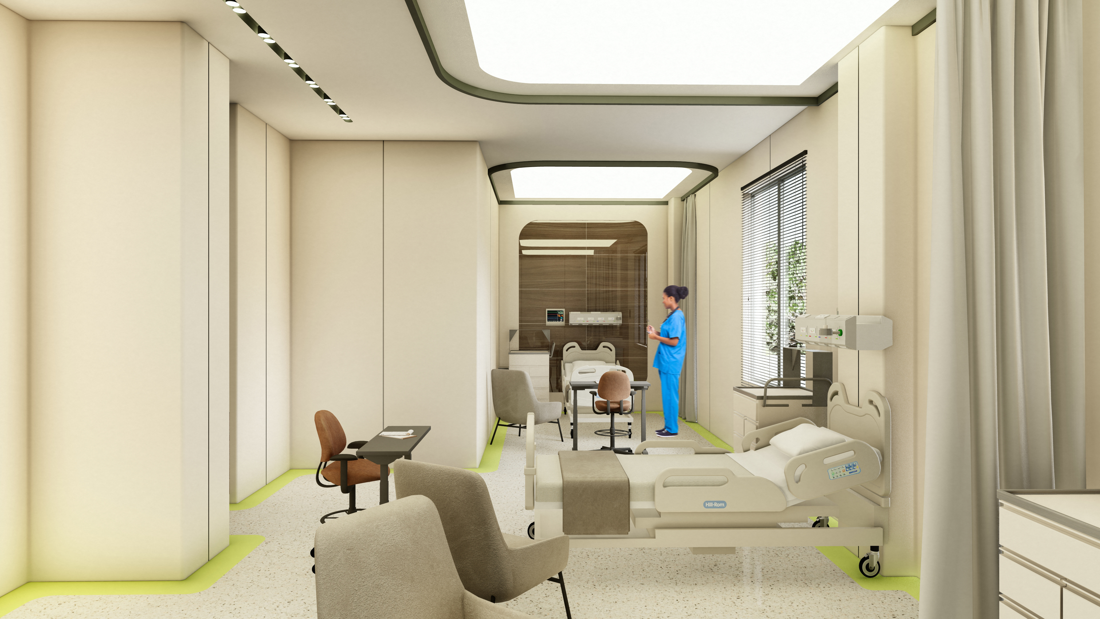 土耳其 Reale 医院室内设计丨Selim Senin,Cemil pamukcu,Alev Doru-39