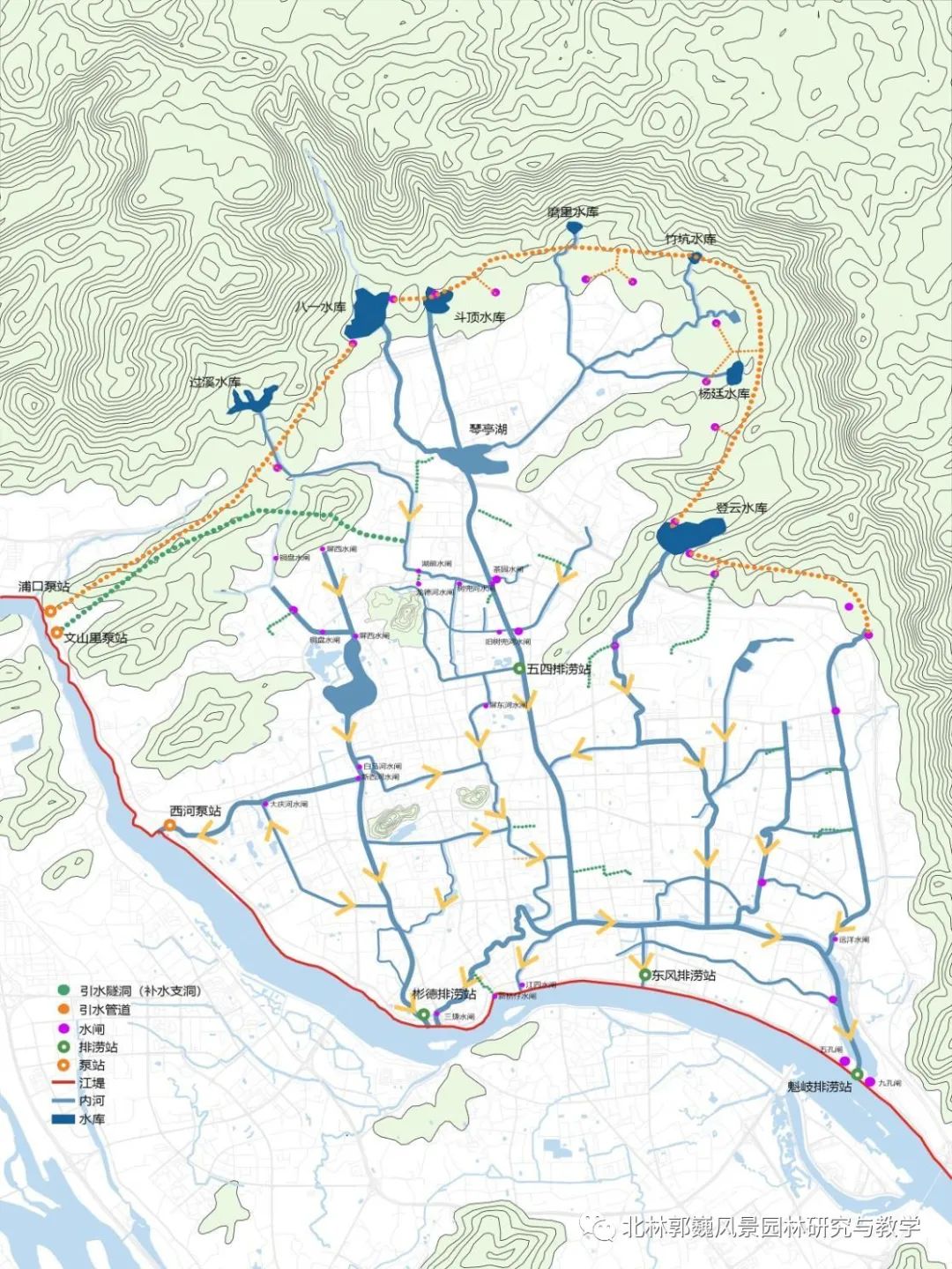 福州江北城区城-- 水适应性研究及应用-106