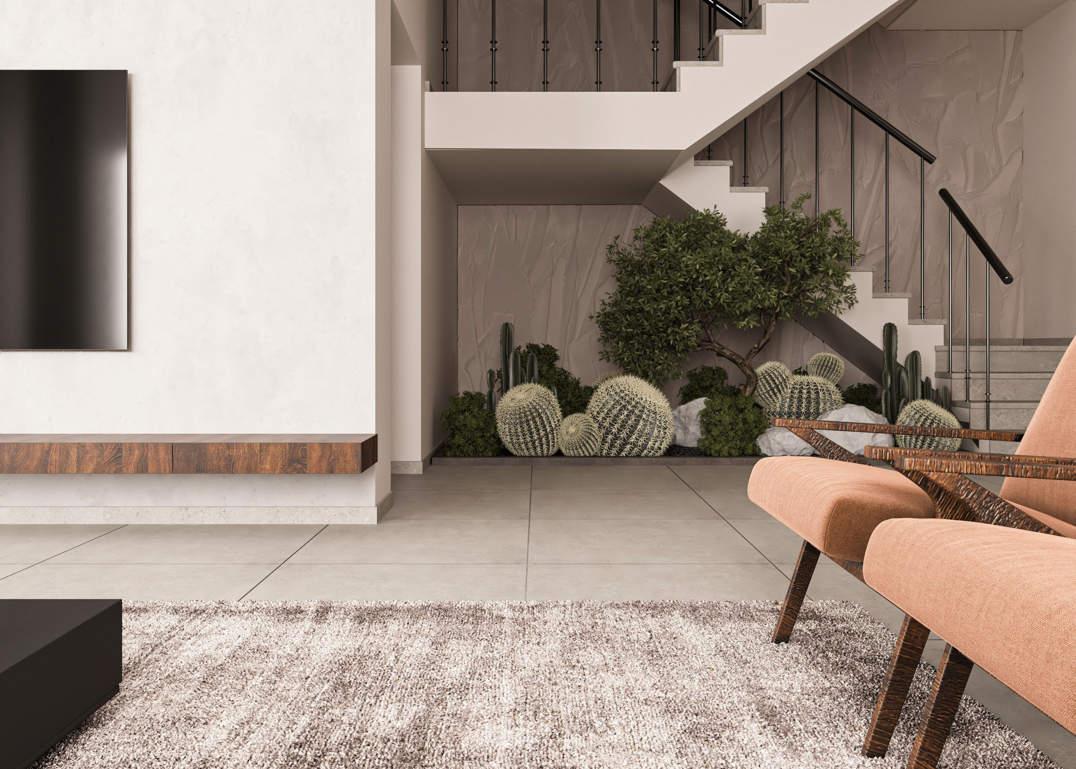 家庭客厅设计-8