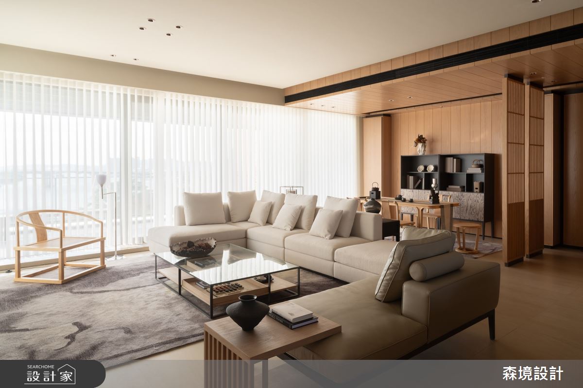 森境+王俊宏设计86坪新中式风案例-14