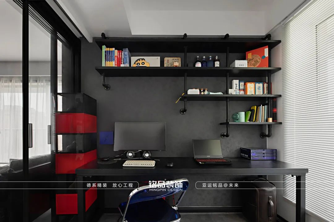 酷黑私宅 · 现代风格设计展现极致艺术美学丨中国杭州丨铭品装饰-31