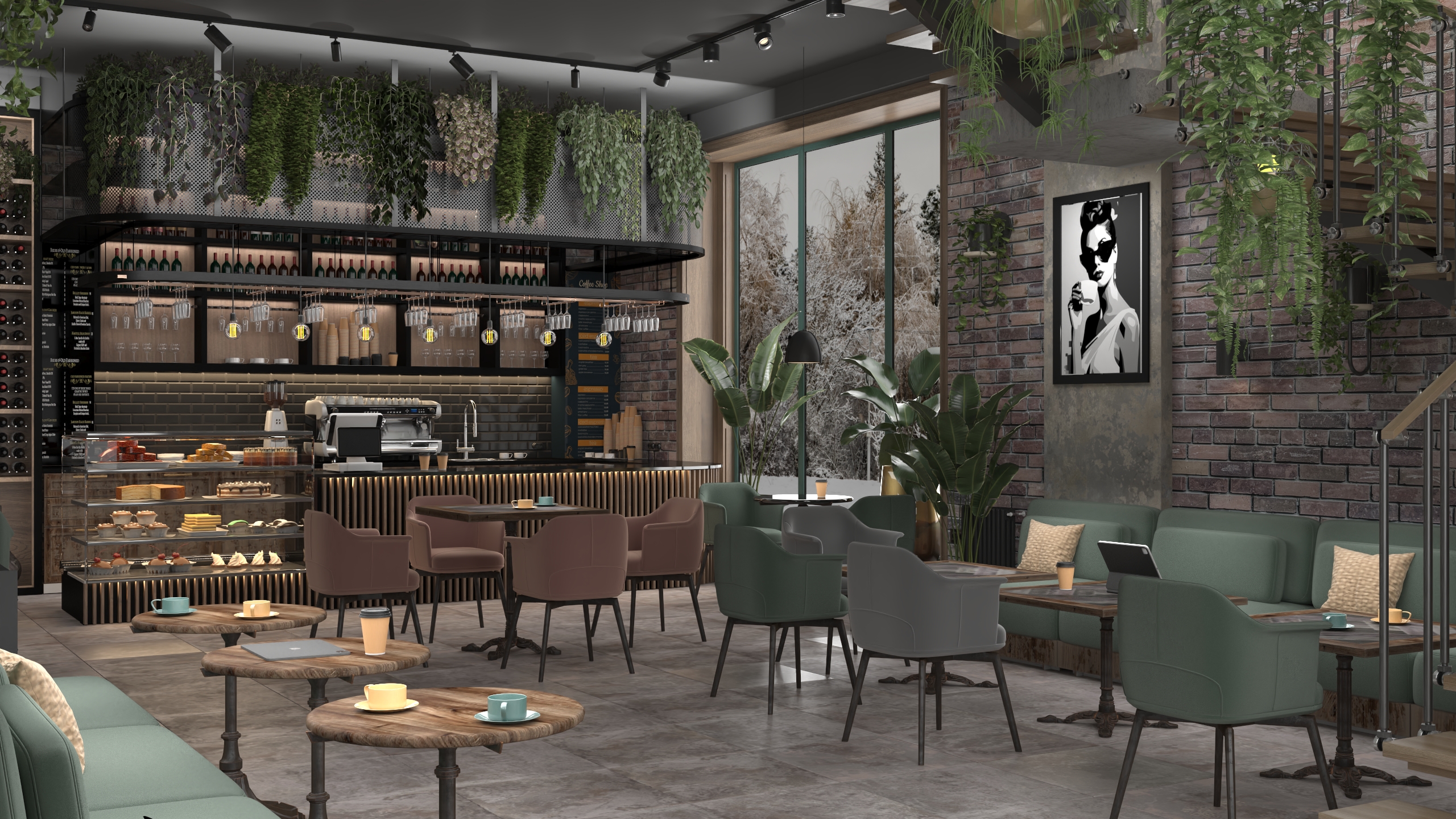 Cafe - Loft Design-1