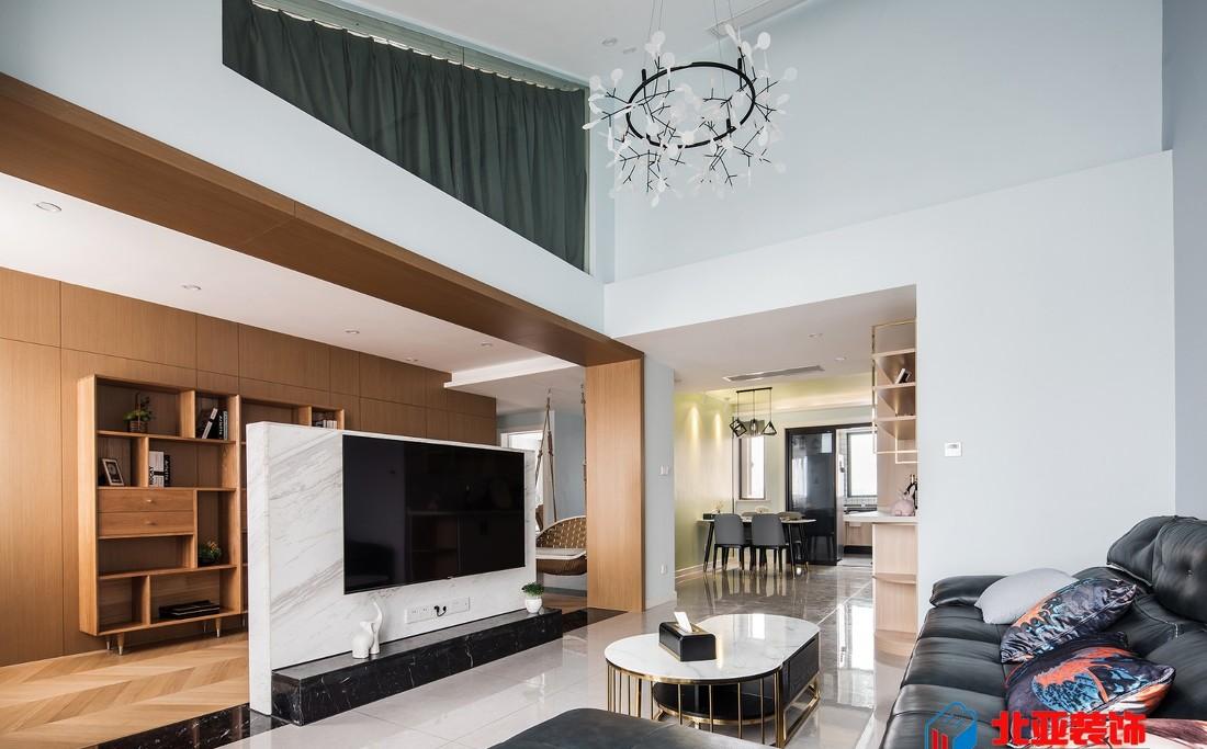 江苏北亚 120 平现代简约风 | 阳光、原木与时尚的共生-4