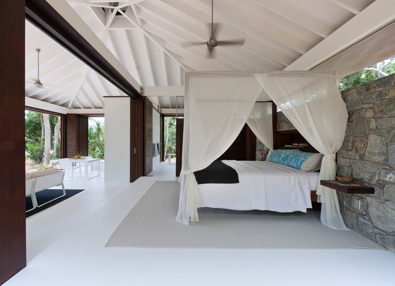 昆士兰本土硬木百叶窗打造的热带风情家居-16