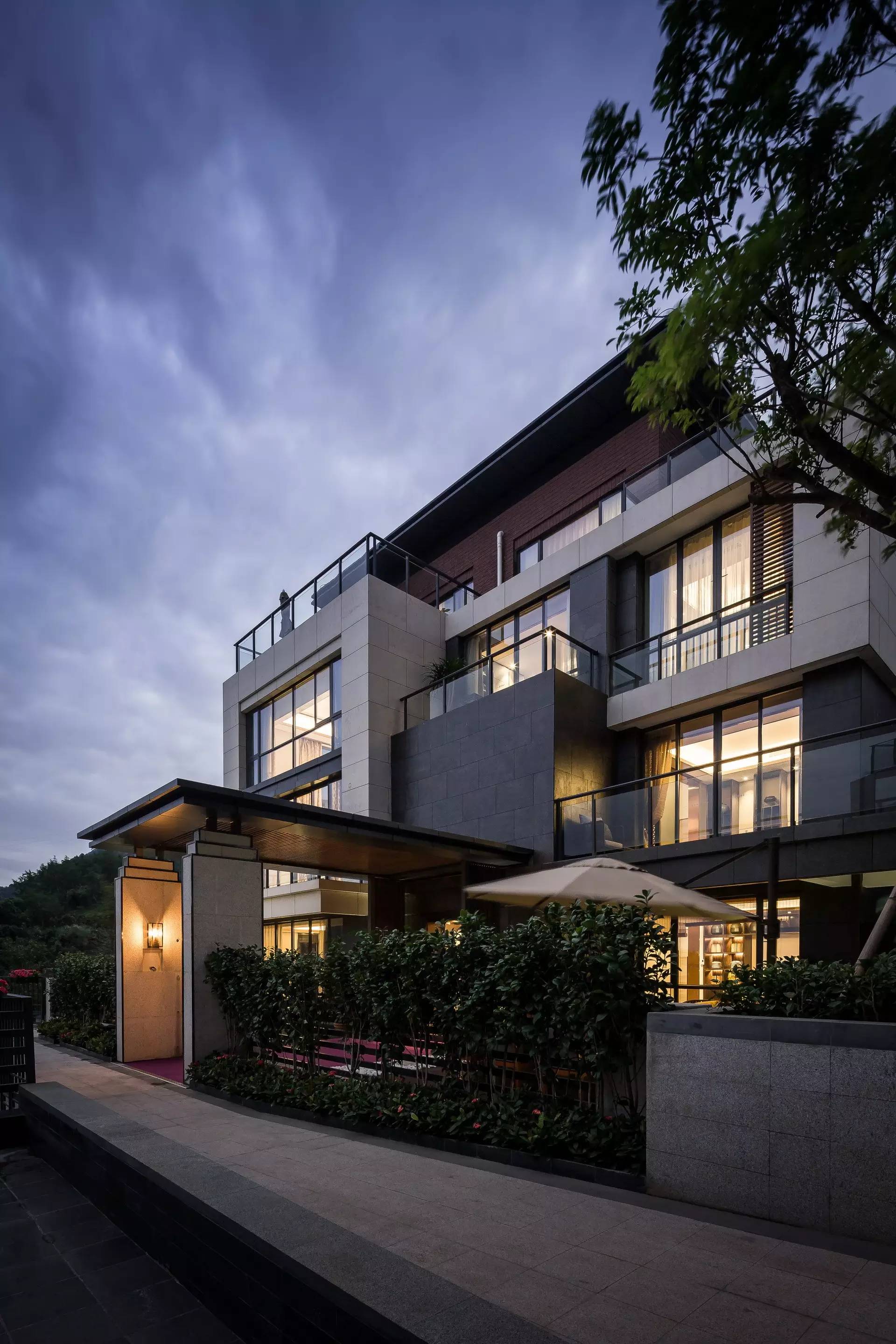 朗联设计  深圳中通半山半海接待会所-0