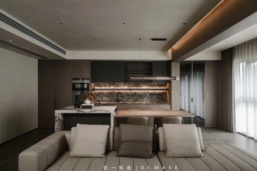意式极简,壹号院的沉郁魅力丨中国重庆丨空一筑造|O.S.MAKE-37