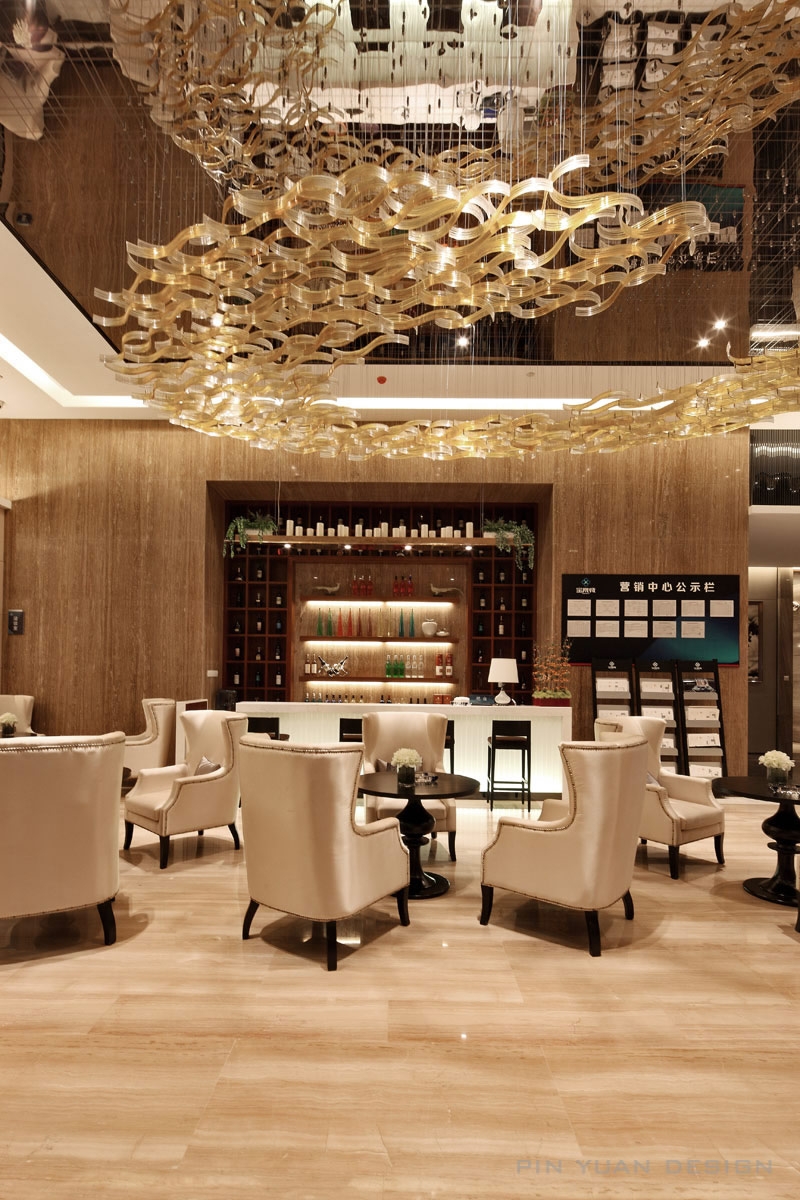 【品源设计】河源.宝晟地产四期售楼中心实景-11