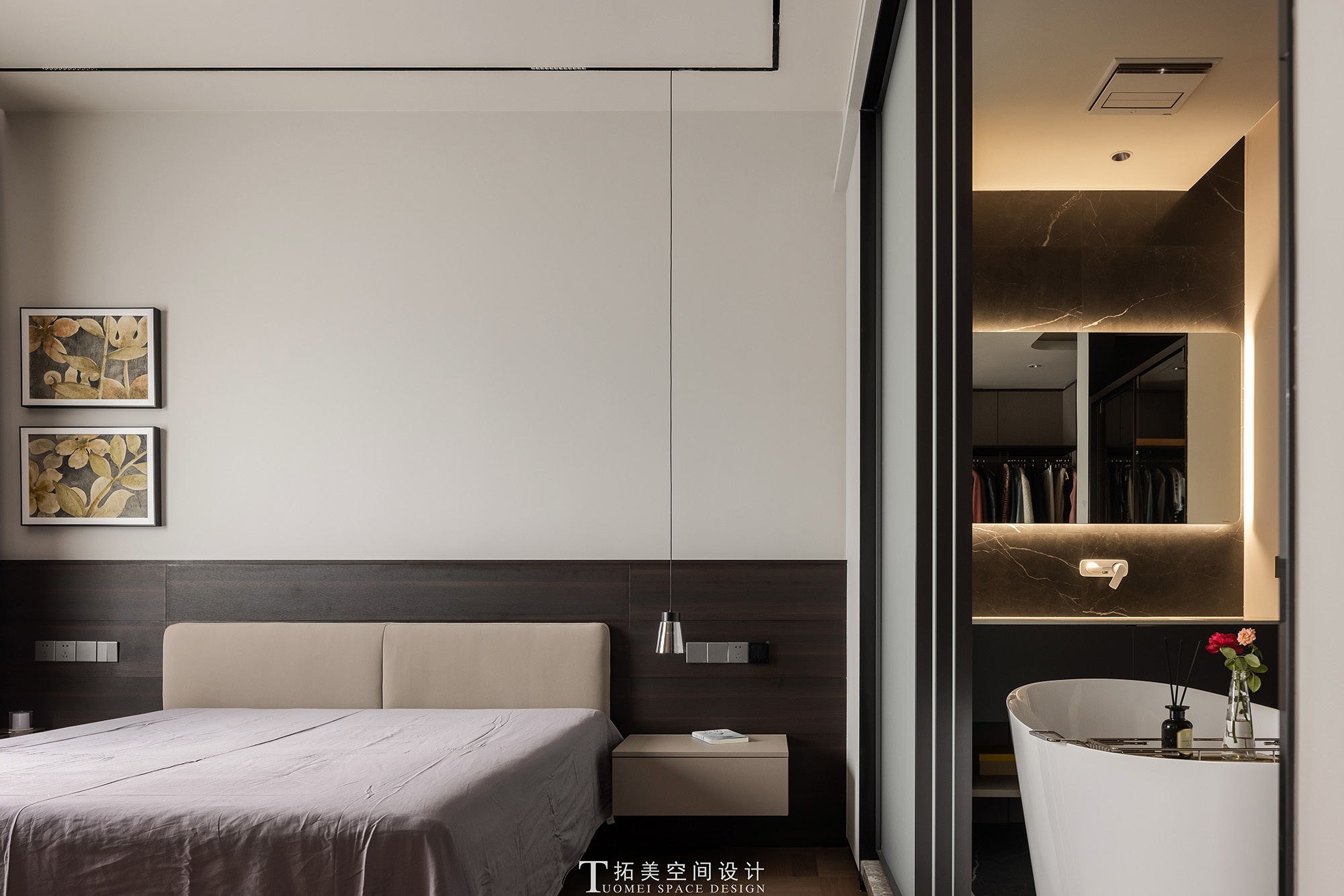 摩登时尚别墅设计丨中国丨拓美空间设计-36