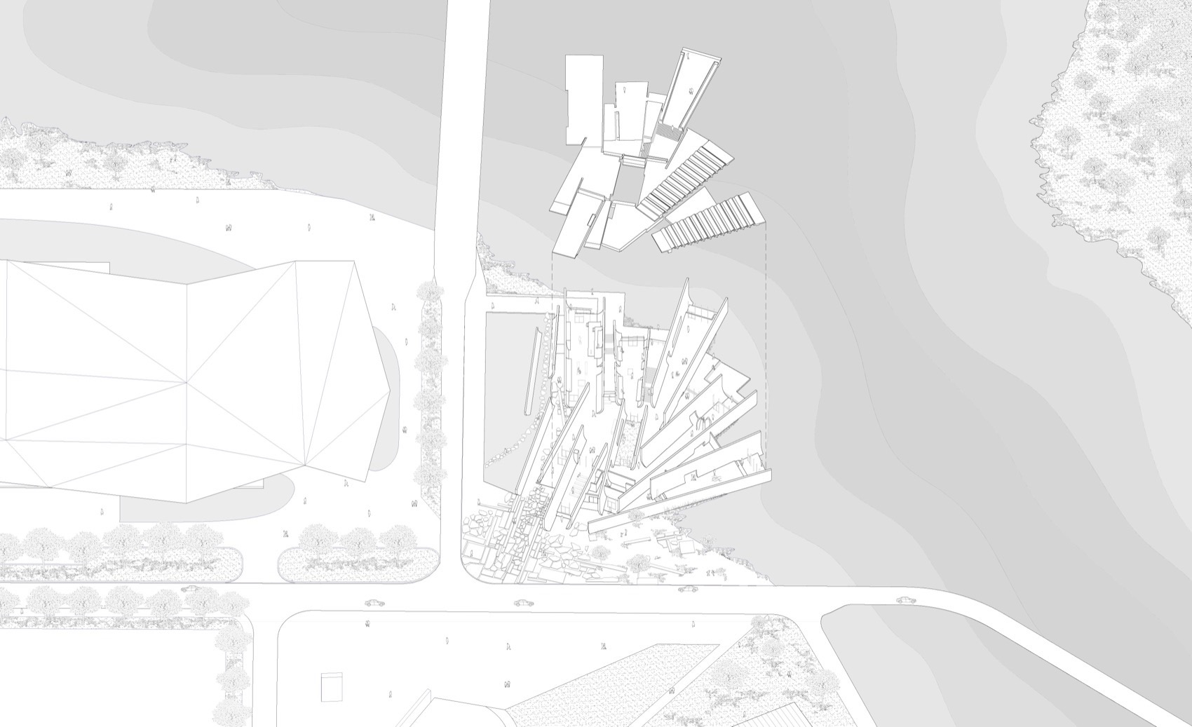 沉湖国际湿地艺术中心丨中国武汉丨迹·建筑事务所（TAO）-95