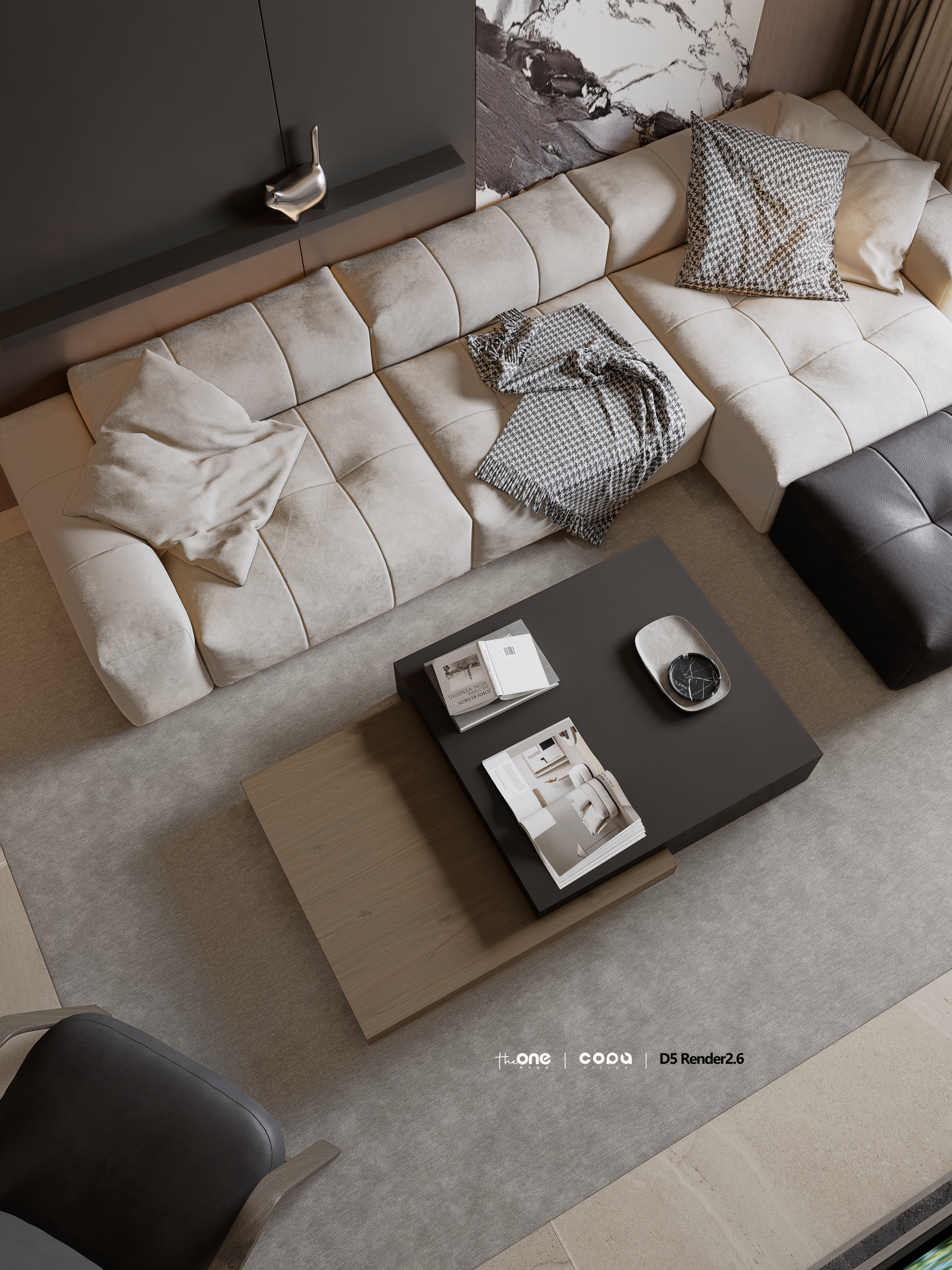 D5 渲染器意式简约空间表现丨原舍壹品-14