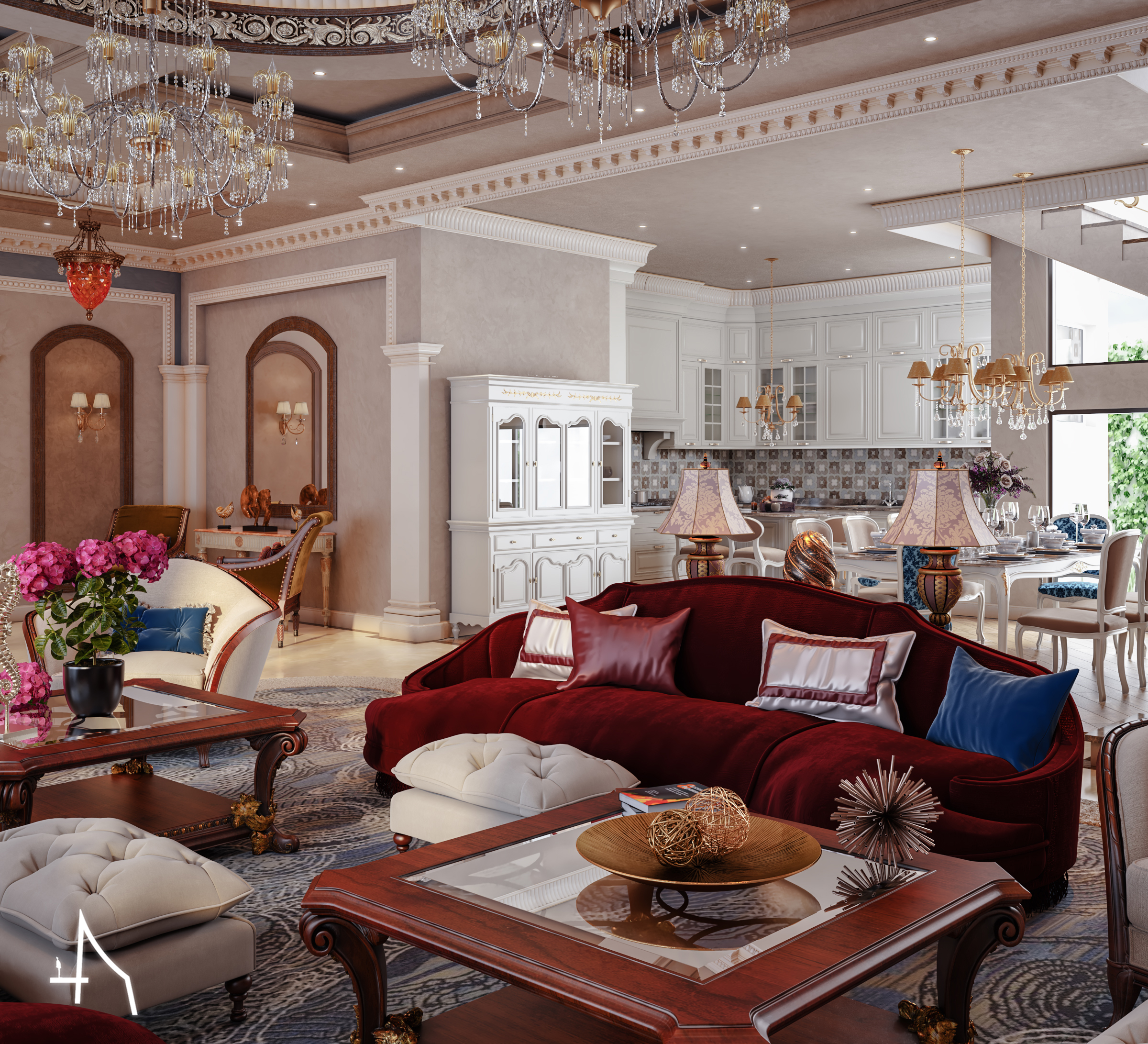 复古经典宫殿丨阿联酋阿布扎比-20