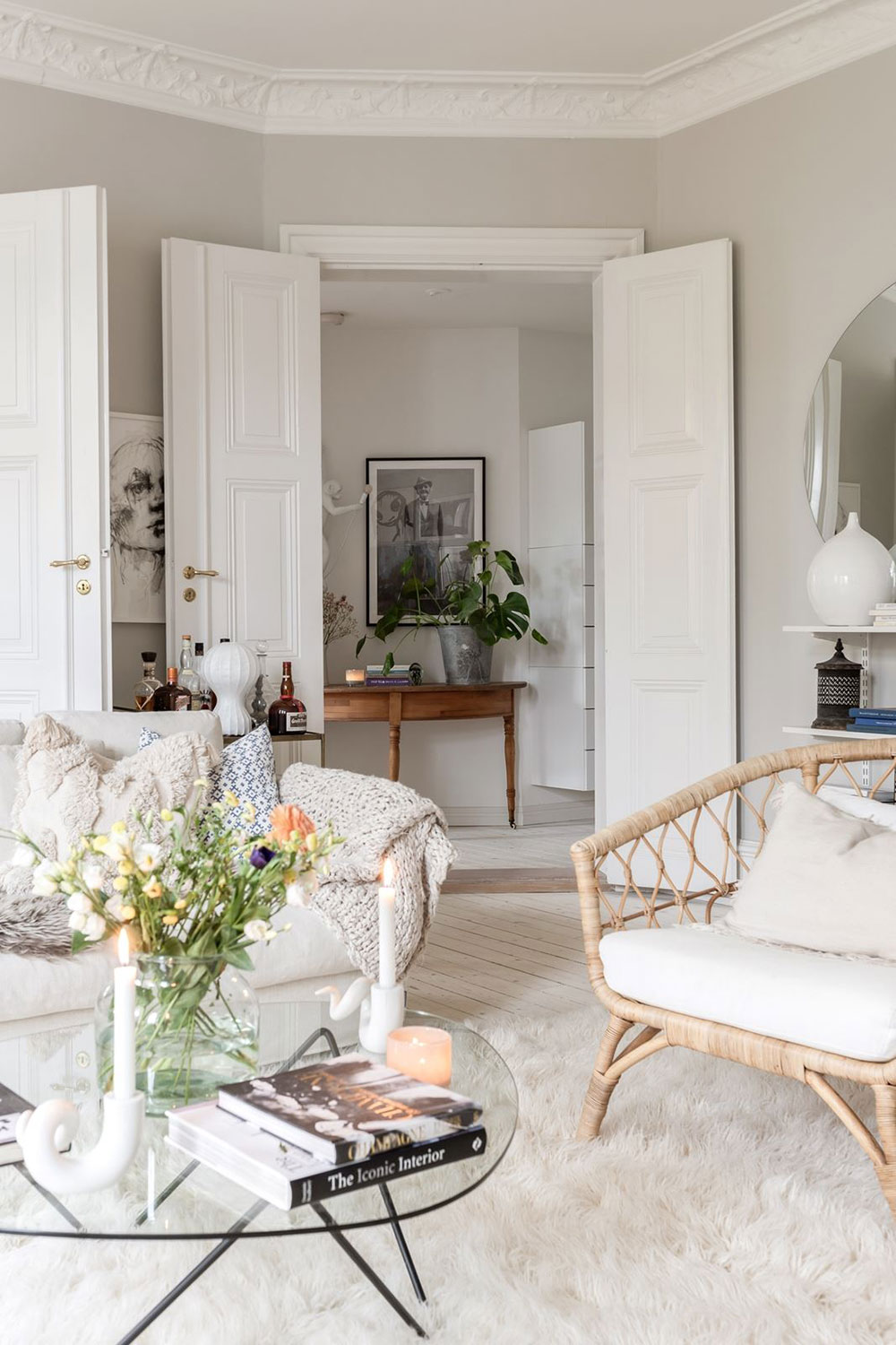 赫尔辛堡宽敞明亮公寓的温馨设计-2