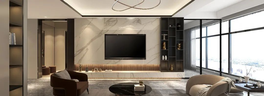 合肥融创城创瑾园 135㎡轻奢婚房丨中国合肥丨王菲-38