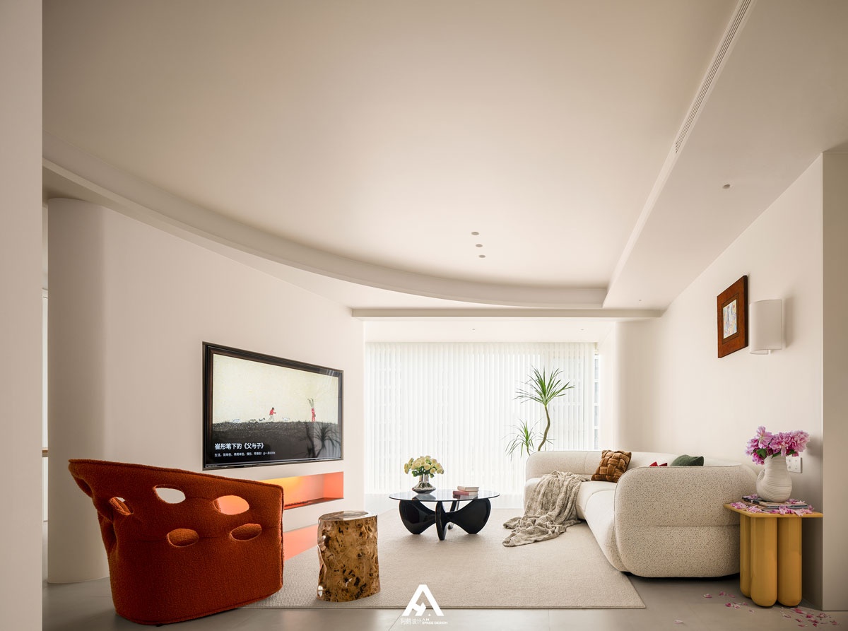 自带清凉感的家,淡彩绿意丨南昌阿鹤设计-1