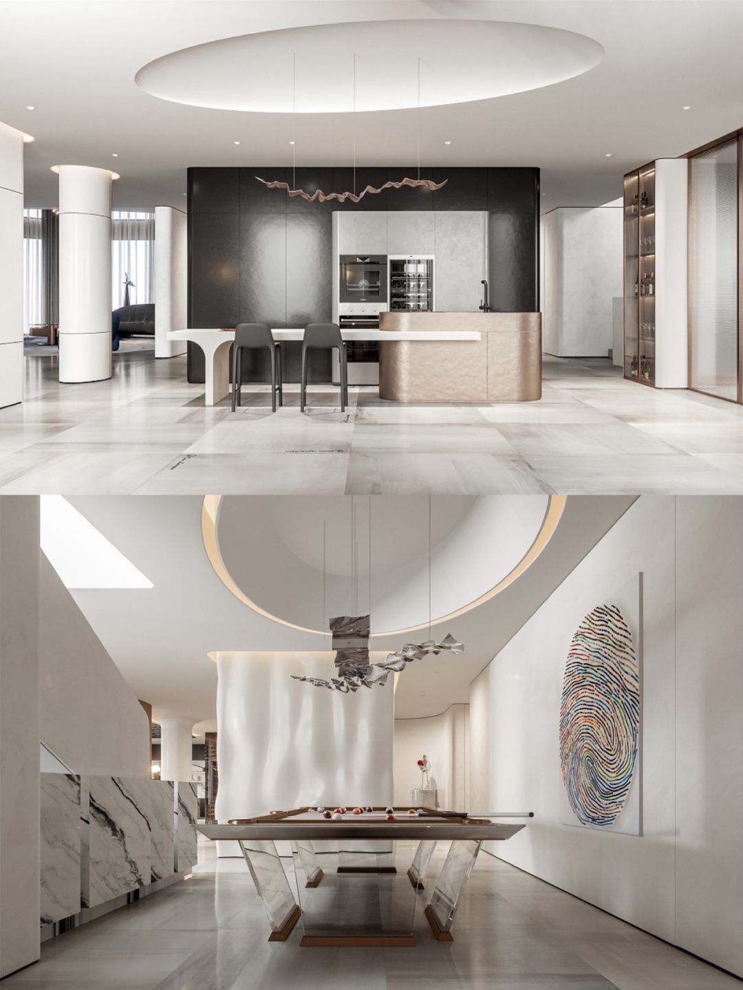 500 方大别墅多功能区设计-7