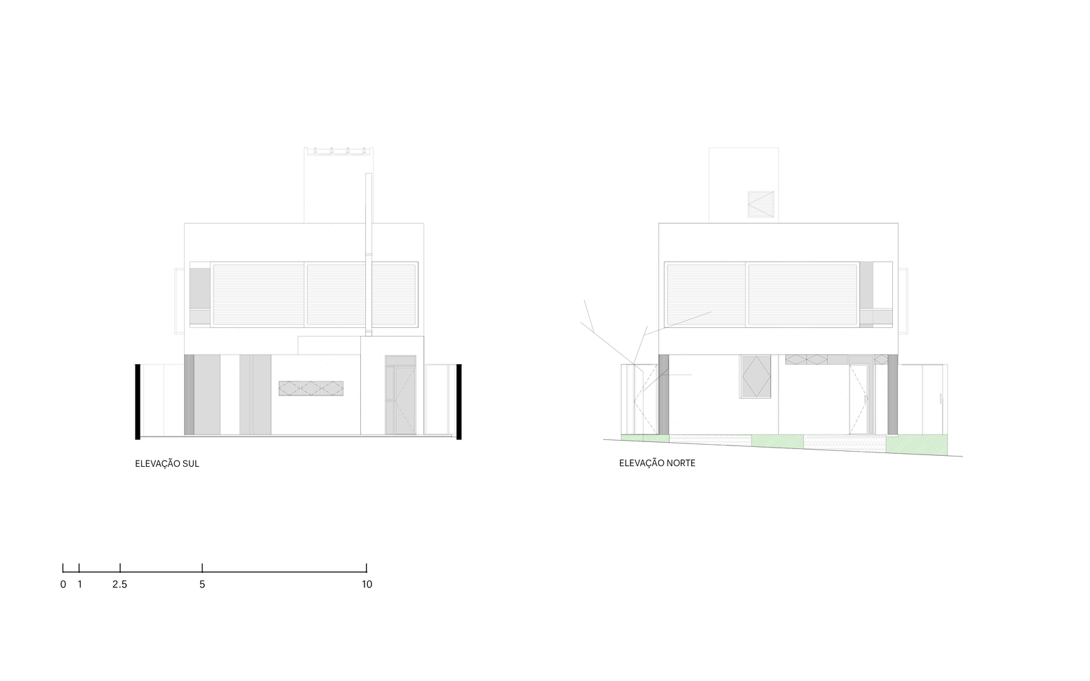 巴西 DBP House | 灵动布局，光影交织的生态住宅-42