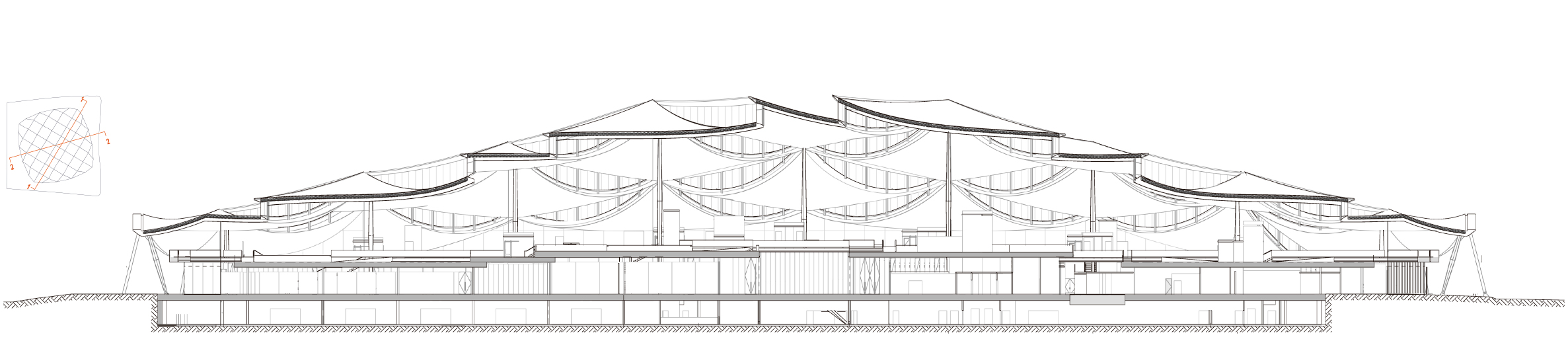 谷歌加州山景新园区，绿色环保的设计理念-22