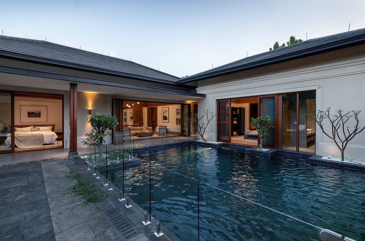 三亚度假别墅的自然现代之美-36