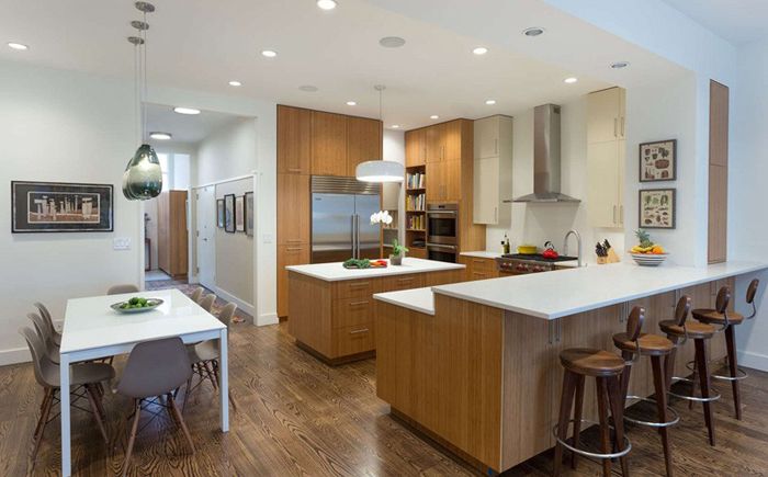 布鲁克林开放式布局联排别墅丨美国纽约-17