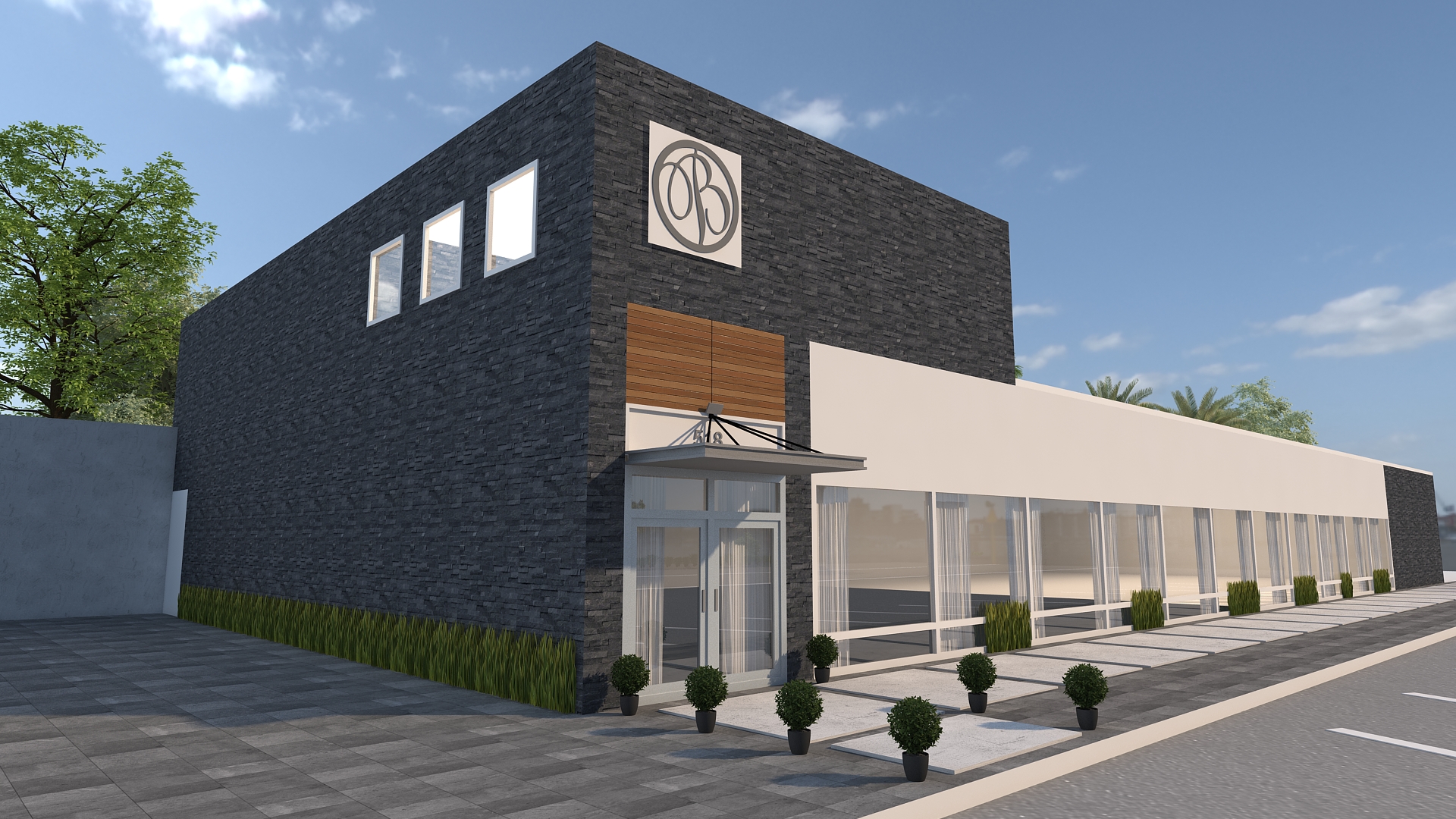 Office, Shop And Banquet Interior and exterior-3