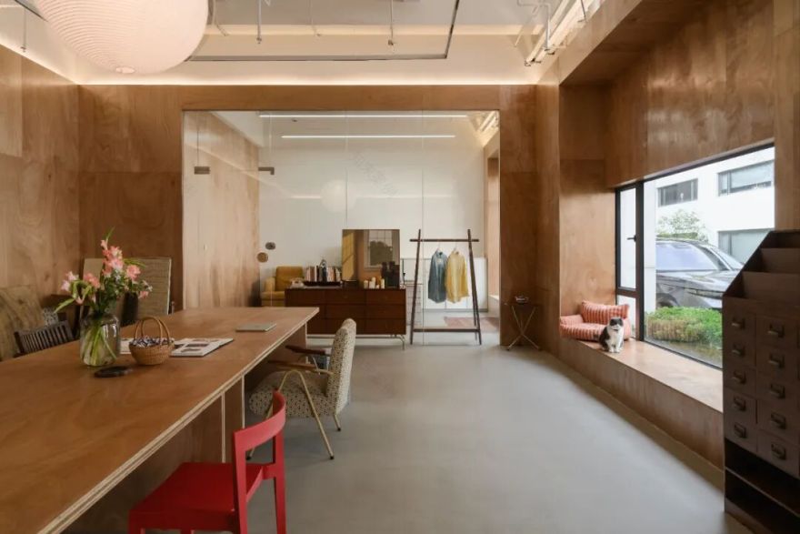 古月·胡哲|在粗犷与温润之间,打造一个260㎡自然感办公空间!-46