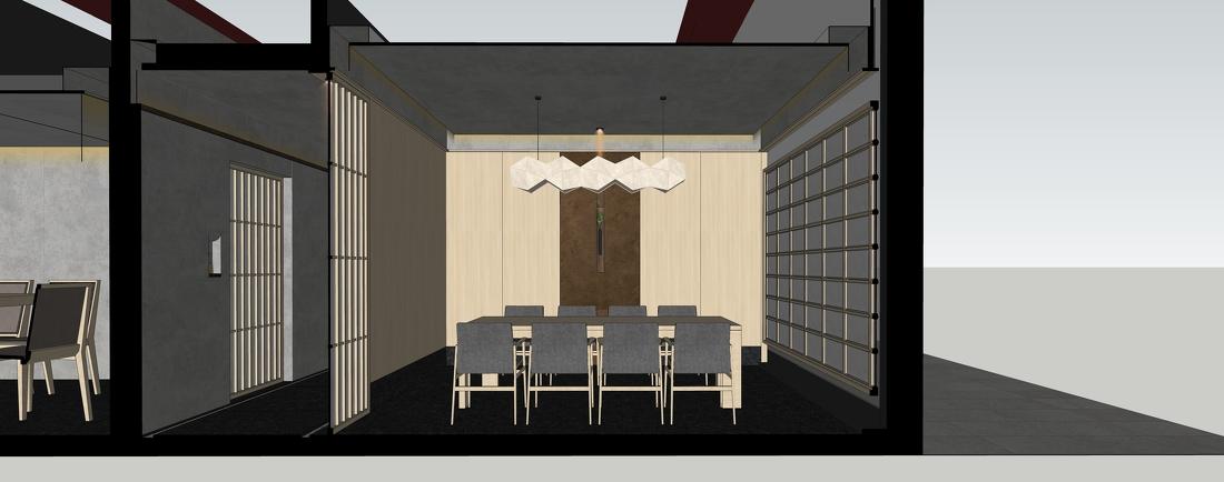 寿喜锅日料餐厅x元谷设计｜沧云-35