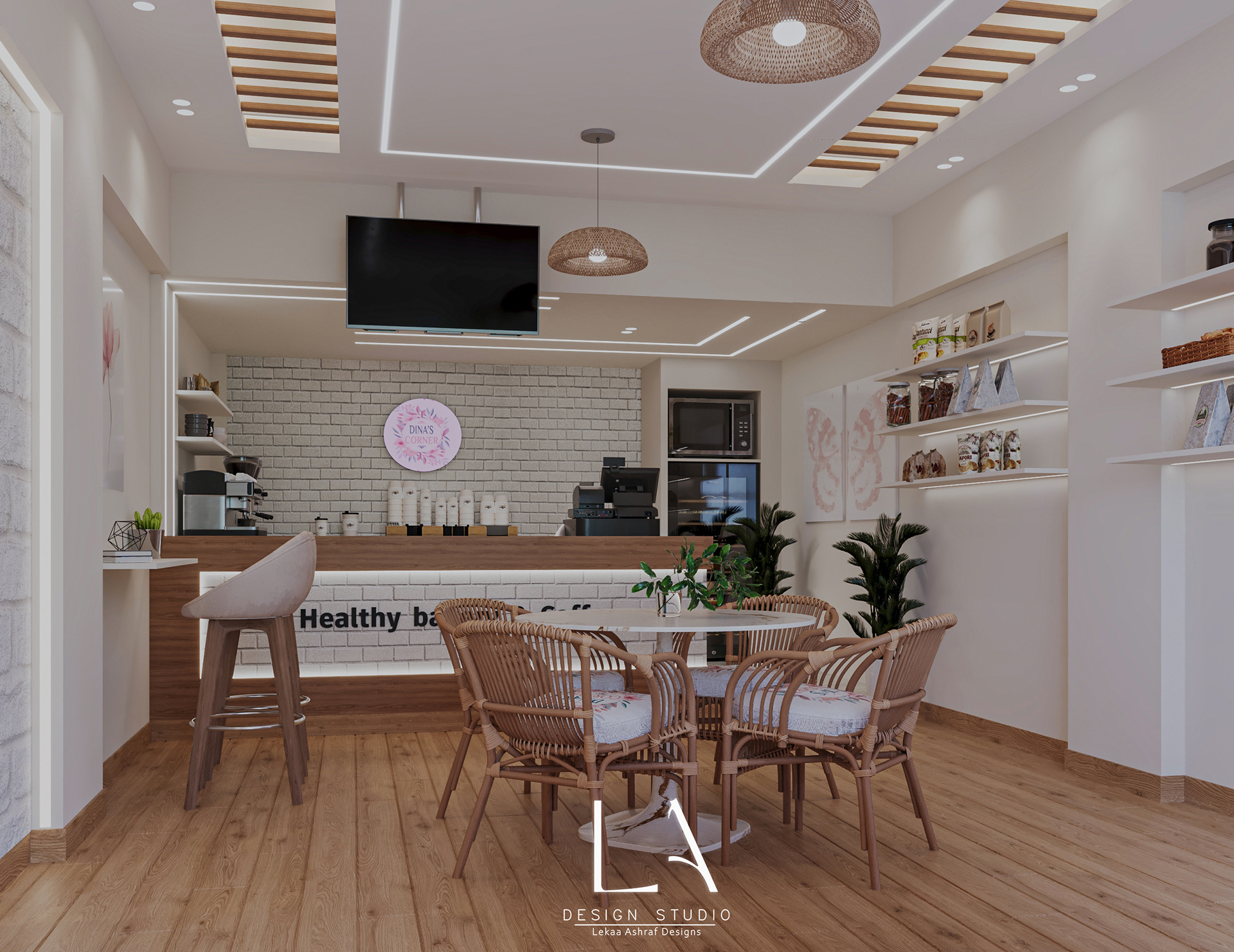 面包店与咖啡馆设计丨Lekaa Ashraf（L.A Design Studio）-10