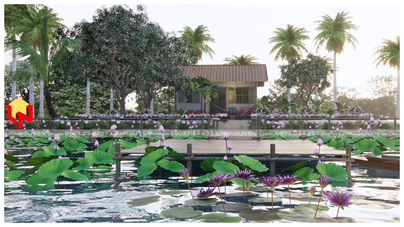 免费的SketchUp房屋外部模型丨Nguyen Van Lam-1