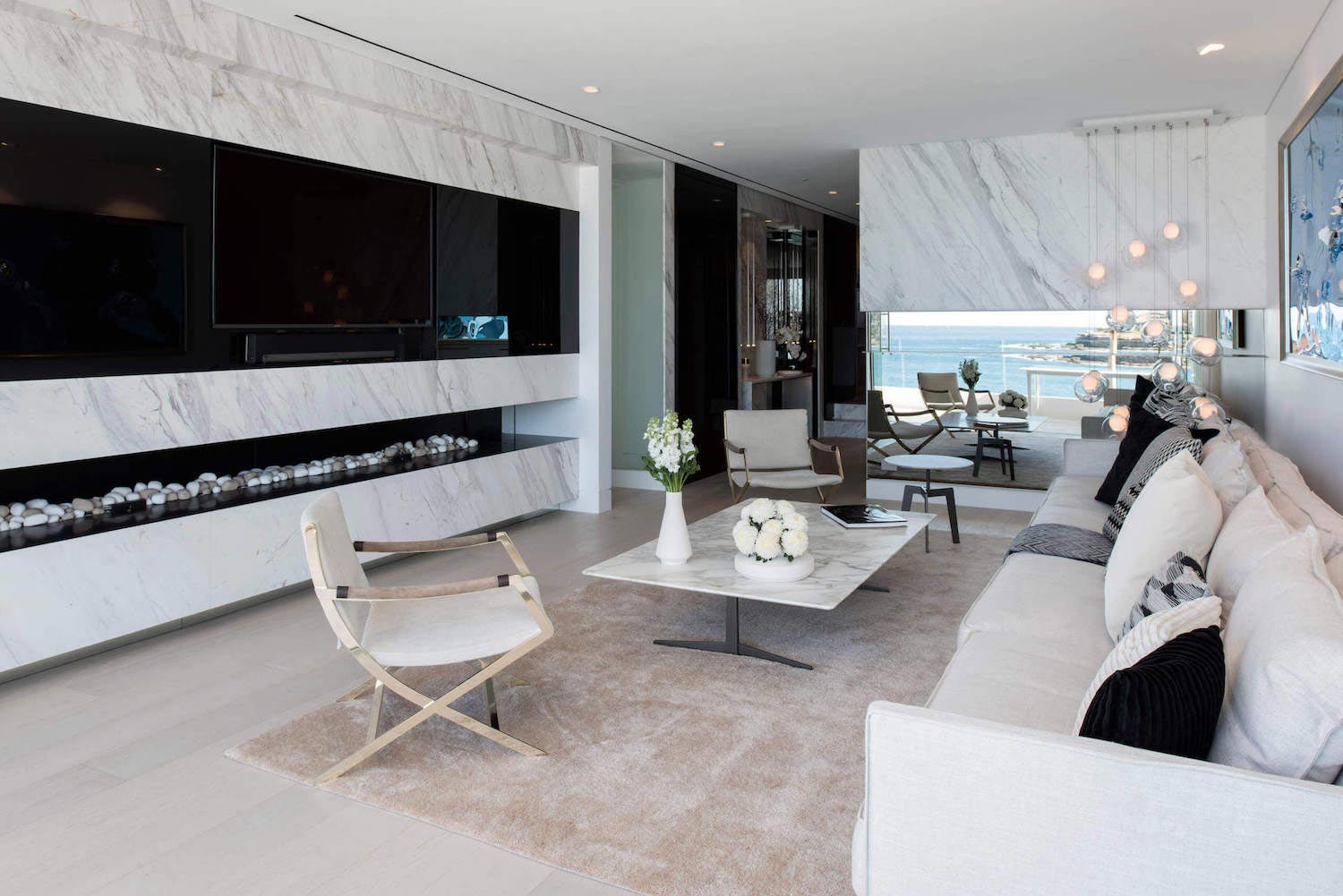 Luxurious beachside apartment located in Bondi, Sydney designed with quite some marble textures   CAANdesign  Architecture and home design blog-3