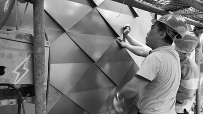 鑫耀中城展示中心立面改造丨中国上海-107