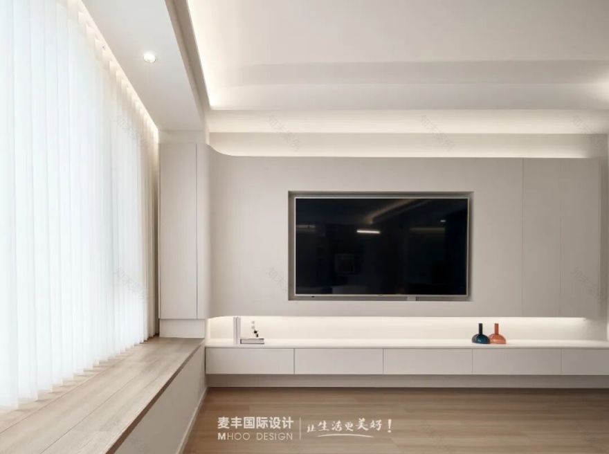 MHOO|翡丽云邸210㎡极简原木风:未说出口的留白-41