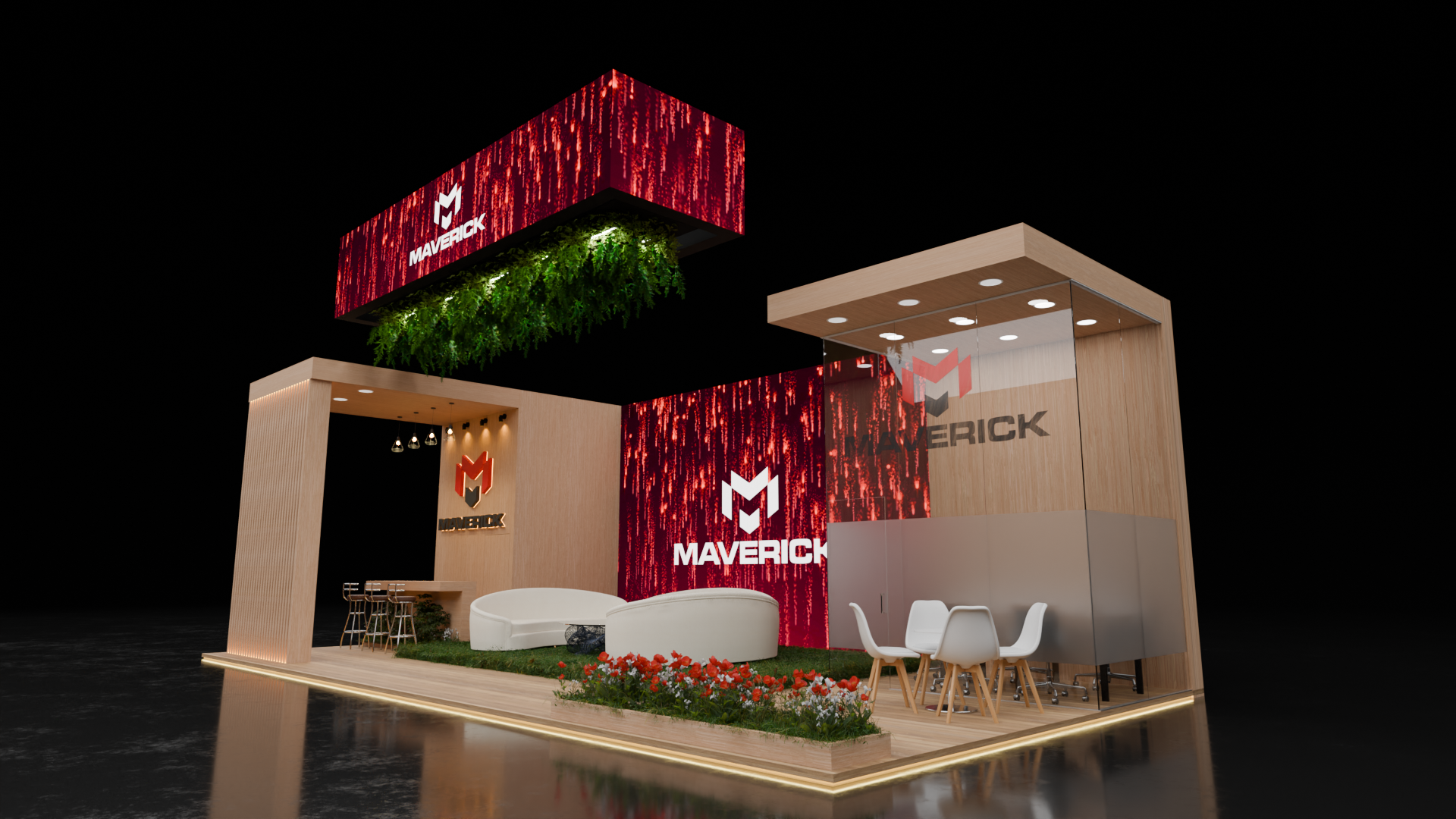 展览摊位，贸易展览会展位-1