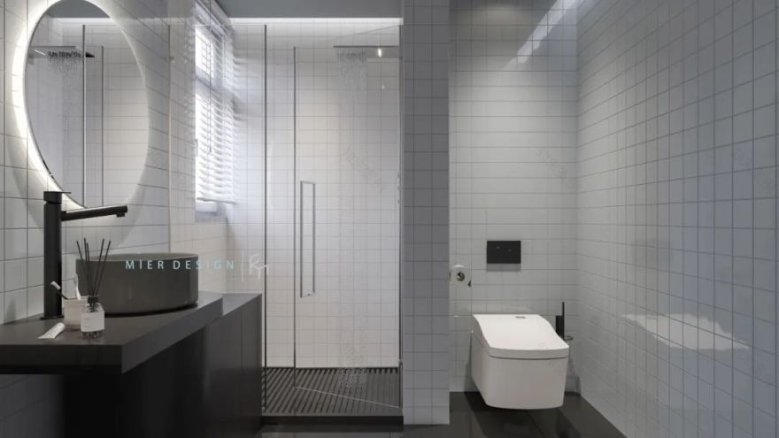 天津 128㎡现代工业风居所 | 讲述“就算世界无童话”的生活故事-61