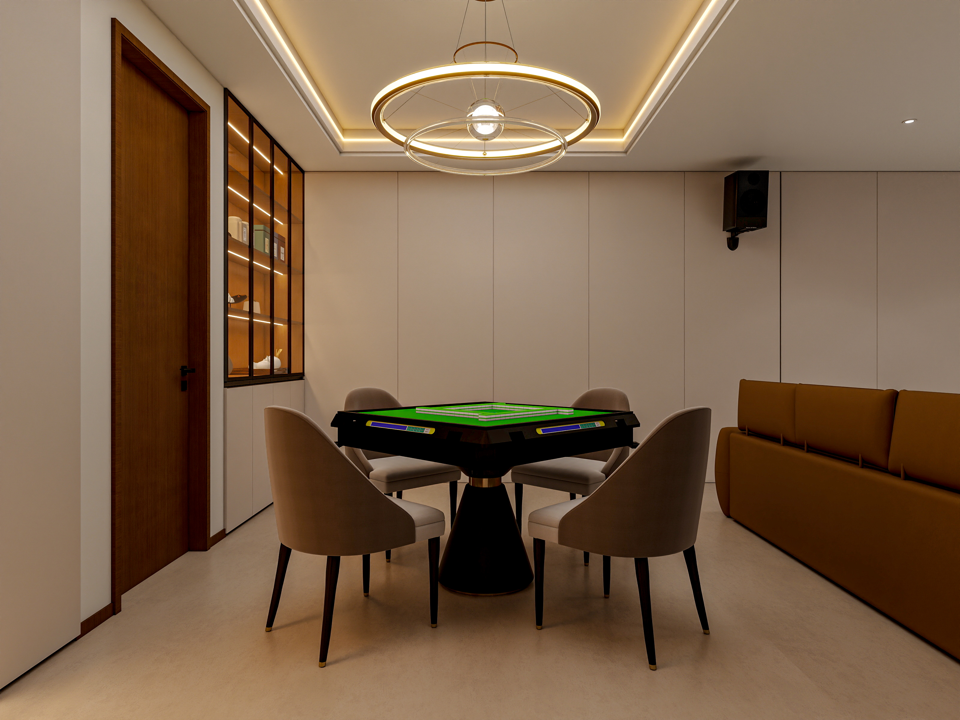 四川成都花间君邸（603平方现代极简底跃四居室）-75