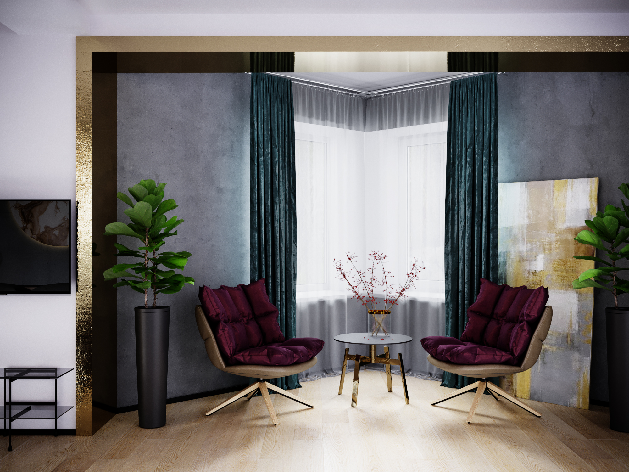 Modern Living-BedRoom-6