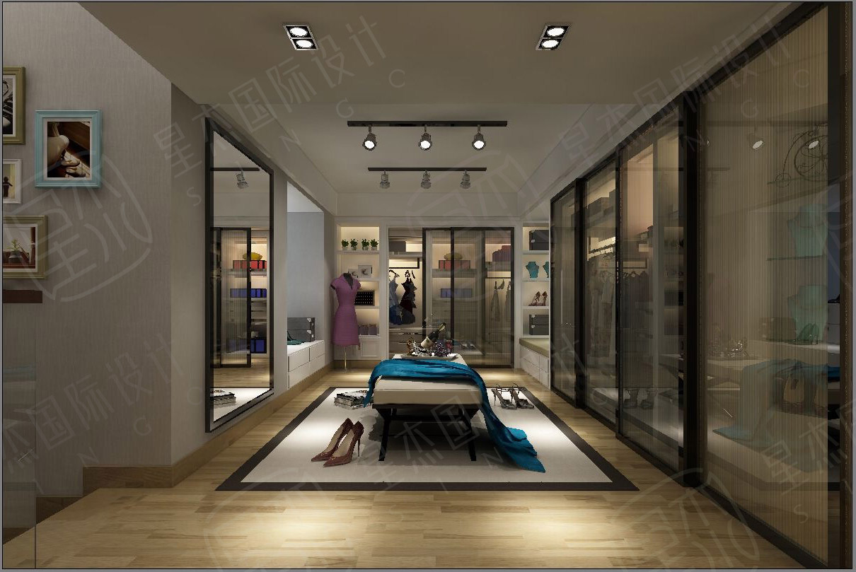 苏州碧堤半岛 300㎡北欧风别墅设计,自然温暖的家-17