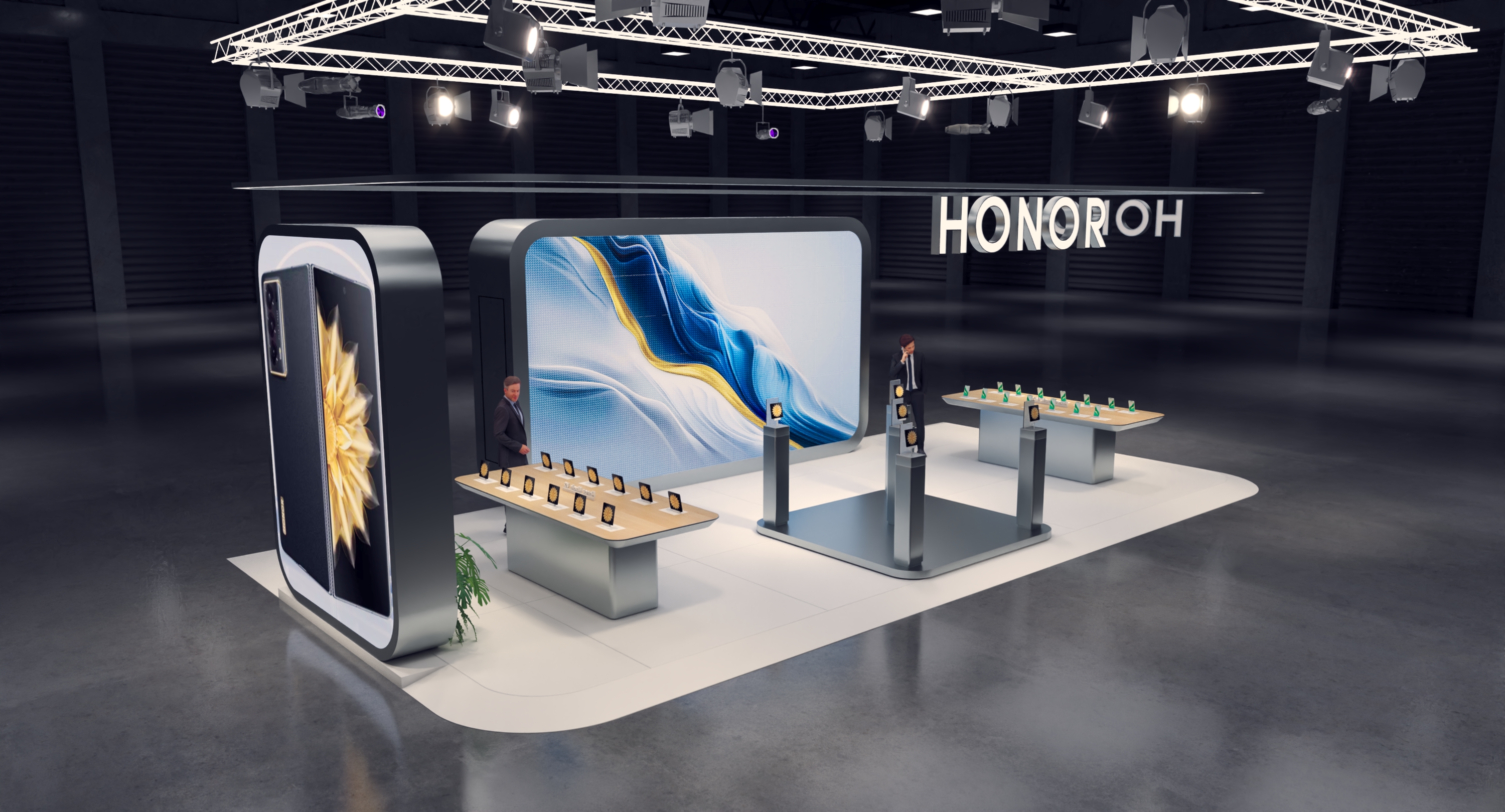 HONOR- KSA - exhibition stand booth design-4