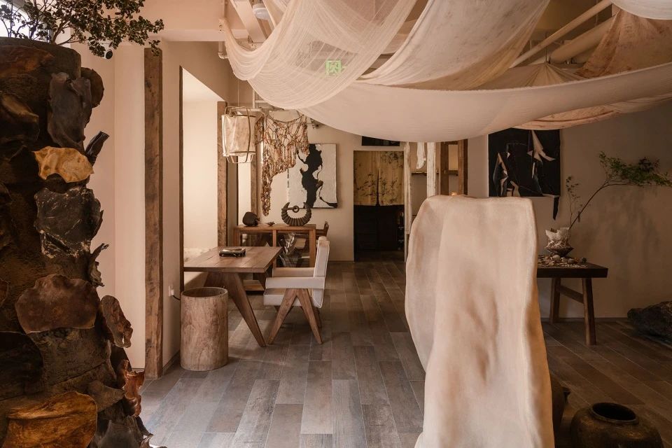 “退步美学”的餐厅《侘与火》丨中国上海丨W SELECT DESIGN-4