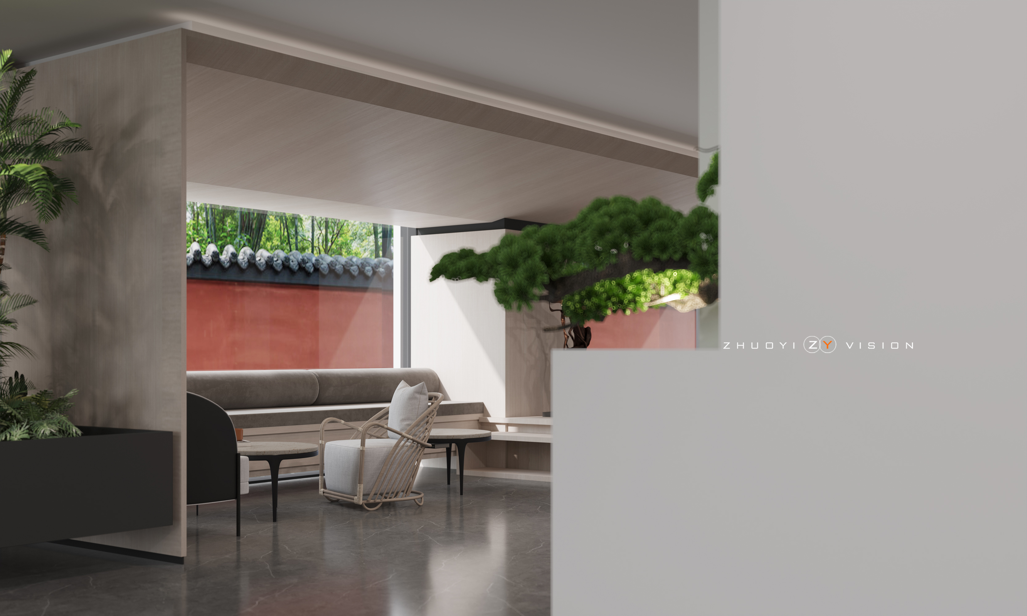 大同绿地缤纷大堂表现-8